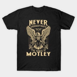 Never Underestimate The Power Of Motley T-Shirt